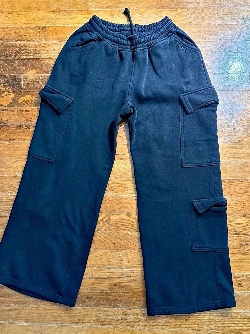 DFYNE Revive Cargo Jogger Wide Leg Black